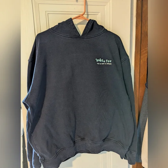 White Fox This Is Not A Dream Hoodie Navy L/XL - Picture 2 of 9